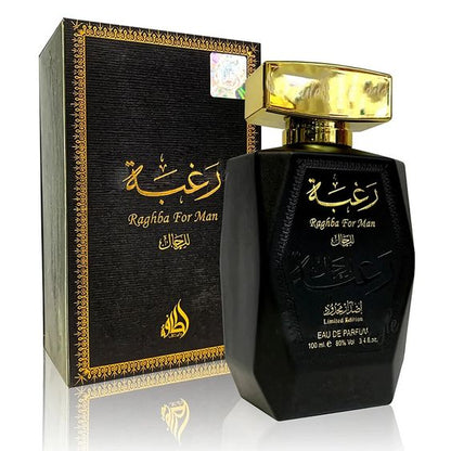 Raghba For Men Eau De Parfum 100 Ml